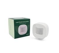 frient Motion Sensor 2 Pet | Pet Immune Motion Detection, Movement, Light, and Temperature Monitoring | Smart Home Automation | Zigbee | Works with Homey and SmartThings