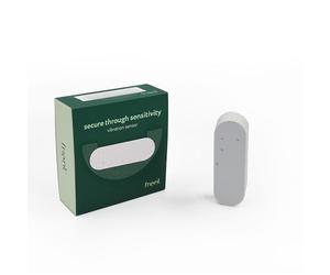 Frient Vibration Sensor | Vibration Detection | Tilt Sensor | 15 Preset Sensitivity Levels | Temperature Sensor | Zigbee | Compatible with Homey and SmartThings