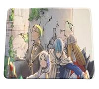 Frieren Beyond Journey's End Anime Manga Himmel Non-Slip Mousepad Gaming Computer Mouse Pad Gaming Desktop Laptop Mouse Pad with Stitched Edge 7.1 x 8.7 inches