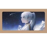 Frieren: Beyond Journey's End Gaming Mouse Pad, Anime Printed, Extended Large Mouse Mat Desk Pad, Non-Slip Rubber Base Mouse Pad
