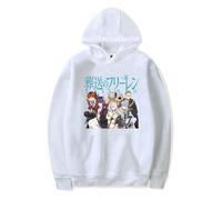 Frieren: Beyond Journey's End Hoodie Unisex Anime Sweatshirt Cartoon Pullover with Long Sleeve for Women Men