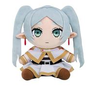 Frieren: Beyond Journey's End Plush Frieren Anime Plushies Stuffed Pillow Cartoon Character Throw Cute Magic Elf Frieren Cuddle Figure Cushion Home Sofa Decoration 9.8"/25cm