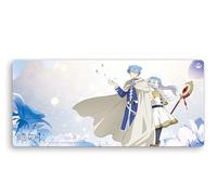 Frieren & Himmel - Frieren: Beyond Journey's End Anime Gaming Desk Mat - Large Extended Mouse & Keyboard Pad