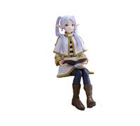 (Frieren No Box) 14cm Frieren: Beyond Journey's End Anime Figure Sitting Fern Action Figures Frieren Noodle Stopper Figure
