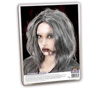 Fries Wig Zombie Mara, Grey, Shoulder Lenght
