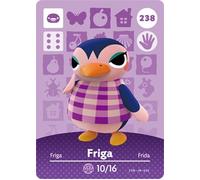 Friga - Nintendo Animal Crossing Happy Home Designer Amiibo Card - 238