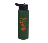 Fright & Flight Dragon Chicken Halloween Pumpkin Stainless Steel Insulated Water Bottle