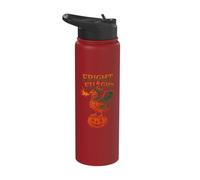 Fright & Flight Dragon Chicken Halloween Pumpkin Stainless Steel Insulated Water Bottle