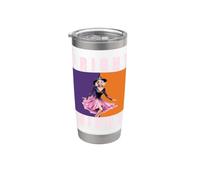 Fright Night Pinup Witch Halloween Retro Style Stainless Steel Insulated Tumbler
