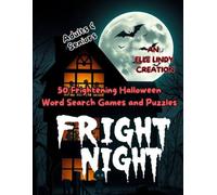 Fright Night Word Search: 50 Frightening Halloween Medium Word Search Games and Puzzles for Adults and Seniors (Large print)