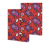 Fright Scream Abstract Doodles Slim Case Compatible with iPad 10th 9th 8th 7th Generation 2022 2021 2020 2019 Protective Cover Stand