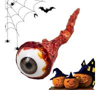 Frightening Fake Eyeballs - Blood Latex Scary Halloween Ripped Out Eyeballs | Bright Colors Simulation Eyeball Props for Homes, Parties and Family Gatherings, Haunted Houses