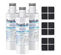 FrigiLife ADQ747935 Replacement for LG LT1000P Kenmore Elite 9980, LT1000P/PC/PCS, LT1000, ADQ74793501 MDJ64844601 RWF4700A LMXS28626S LMXS30796S Refrigerator Water Filter and LT120F Air Filter,3Combo