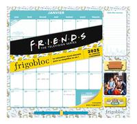 Frigobloc Mensuel 2025 Déco Friends (de janv. à déc. 2025)