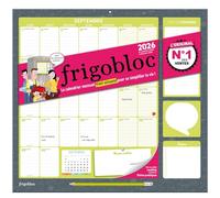 Frigobloc Mensuel 2026 - Calendrier d'organisation familiale / mois (de sept. 2025 à déc. 2026): Avec 1 crayon