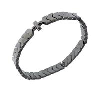 Frigotine Black Hematite Beaded Stretch Braided Bracelet for Man Woman, Goth Handmade Bead Religious Punk Bracelets Accessories Fashion Jewelry Fathers Gift, 7"-9", Hematite, hematite