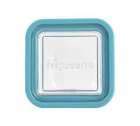 Frigoverre Future in Transparent Glass with Lid, Square Tall 12 cm