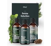 frihed. Sauna Infusion Selection Forest Walk - Highly Concentrated Mint, Cedar & Mountain Pine Sauna Oil - Gift Set for Sauna Lovers - 100 ml Glass Bottle - Made in Lüneburg