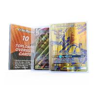 Friki Monkey FMTOPXXL10 XXL Toploader for Pokemon Cards 15 x 21 cm - Protective Hard Sleeves for Jumbo Cards (Pack of 10)