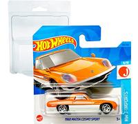 Friki Monkey Hot Wheels 1968 Mazda Cosmo Sport HW J-Imports 9/10 (118/250) Short Card Mattel 2023 + Blister & Protector Pack