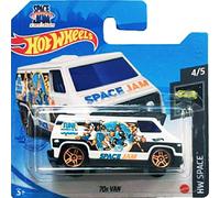 Friki Monkey Hot Wheels 70s Van Space Jam A New Legacy HW Space 4/5 (198/250) 2021 Short Card + Blister Protector Pack
