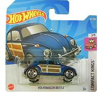 Friki Monkey Hot Wheels Volkswagen Beetle Compact Kings 2/5 (42/250) 2022 Short Card + Blister & Card Protector Pack