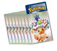 Friki Monkey Pokemon Card Sleeves - 65 Prismatic Evolutions Cases - Plastic - 2.5 x 3.5 inches - ETB & Pokemon Envelope Protection