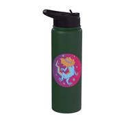 Frilled Neck Lizard Reptile Lizard Dragon Australian Animal Stainless Steel Insulated Water Bottle