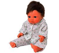 FRILLY LILY Christmas Pyjamas for Medium Dolls, 18-20 ins [ 45-50 cm] Pretty Holly Sprig Fabric To fit dolls such as 46 cm Standard Baby Annabell [DOLL NOT INCLUDED]