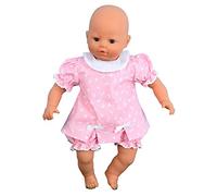 FRILLY LILY Dolls Pink Bunny Bloomer Set from Suitable for dolls such as 46 cm Baby Annabell and lots of Corolle and Gotz dolls 18-20 inches 45-50 cm DRESS ONLY, DOLL OR SHOES NOT INCLUDED