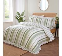 Frilly Maya Green.King Size.All the bedding essentials you need for a cosiness