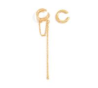 Fringe Ear Clips Clip on Design Not Ear Piercing Cuff Earrings Pendant Earrings Metal Texture for Everyday Fashion Long Clip Jewelry