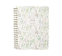 Fringe Studio 2026 Spiral Weekly Planner, Aug 2025 - Dec 2026, 17 Month, Paperback Cover, "EUCALYPTUS MIX ", 8"w x 10"h, 240 Pages (844PA031)