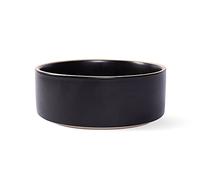 Fringe Studio "Deep Charcoal" Medium Minimal Stoneware Pet Bowl (479101)