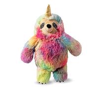 Fringe Studio Dog Toy, Slothicorn-Plush Pet Toy (289334), Multicolor