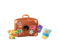 Fringe Studio Hide & Seek Plush Dog Toy Set, Pack Your Bags(289213)