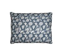 Fringe Studio "INDIENNE Coastal Blue 36" W x 27" D Large Pillow Pet Bed, 100% Cotton Canvas Reversible Cover, Machine Washable, PetShop Collection (225021)