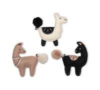 Fringe Studio "Llamas JUST SAY Cat Toy Mini Sets of 3, PetShop Collection (904048)