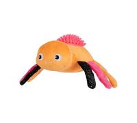 Fringe Studio Pet Toy, Stop Bugging ME Pastel Plush Dog Toy with Spiky TPR Ball, PetShop Collection (314610)