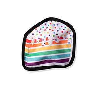 Fringe Studio Plush Dog Toy, Durable, Piece of Cake (729063)