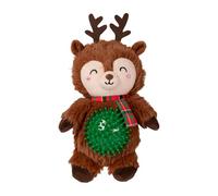 Fringe Studio "REIN IT IN, PAL!" Reindeer Plush Dog Toy, PetShop Collection (314631)