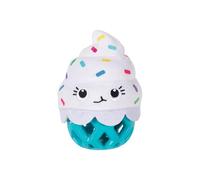 Fringe Studio Rubber Dog Toy, "HERE FOR THE CUPCAKES", Pet Shop Collection (519079)