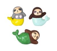 Fringe Studio Set Little Sloth-Maids | Latex - Plush Squeaky Dog Toy