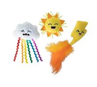 Fringe Studio Set Purr-fect weather | Cat - Plush Squeaky Cat Toy