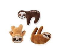 Fringe Studio Sloth Theme Set of 3 Small Dog Toys (289406)
