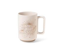 Fringe Studio Stoneware Utah Mug, New Beginnings, 12 Fl. Ounces, 3.25" x 4.25" (483015)