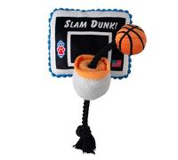Fringe Studio Take It To The Hoop | Touw - Plush Squeaky Dog Toy