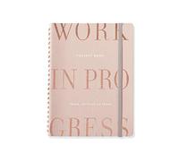 FRINGE Studio Vegan Leather Project Book, 160 Pages, 7 x 8.375 Inches, Clay (962059)