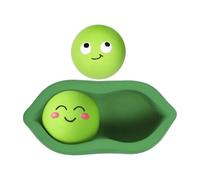 Fringe Studio We Come In Peas | Latex - Plush Squeaky Dog Toy
