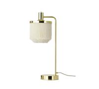 Fringe Table Lamp Cream White